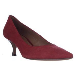 NEW Donald J. Pliner Womens Rome Suede Slip On Kitten Heels size 8 1/2
